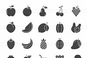 Fruits & Vegetables Glyph Icons, an Icon by IconBunny (Thumbnail 2 of 2)