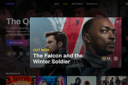 Flixster streaming service web kit, an UI Kit Template by SPACECAKE (Thumbnail 5 of 15)