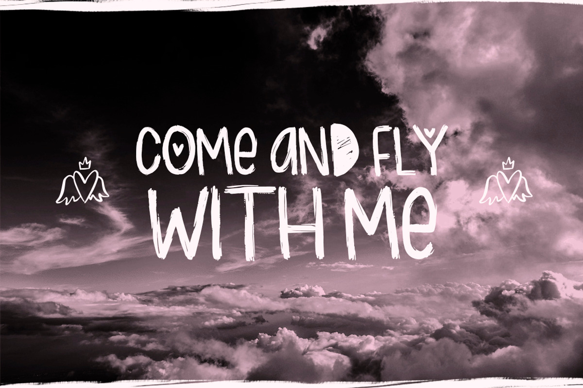 Lovely & Cute - 3 Handmade fonts! preview 3