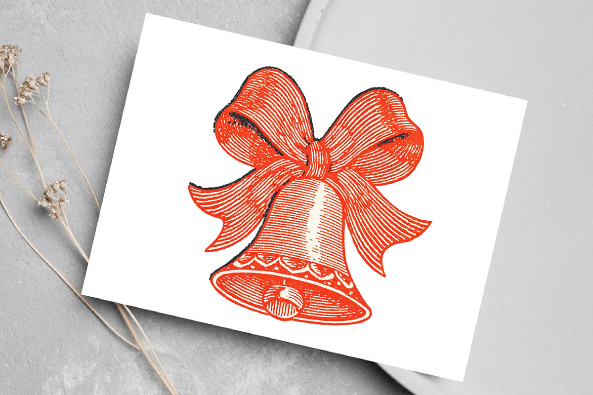 Christmas Hand-Drawn Element Clipart, an Illustration by Canvas Craft (Photo 5 of 8)