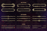 Steampunk UI Set, an Object Graphic by Olga Ryzychenko (Thumbnail 7 of 13)