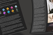 The Professional Pt 2 (Midnight), a Resume Template by Valeur Design (Thumbnail 6 of 6)