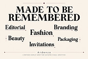 Ardenza — Display Serif Font, a Serif Font by Wow Magic (Thumbnail 5 of 5)