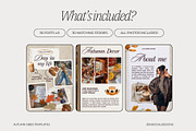 Autumn Vibes Instagram Templates, a Social Media Template by ZenSocialDesigns (Thumbnail 4 of 9)