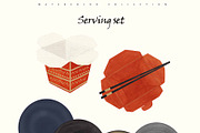 Fried Rice Watercolor Recipe Set, a Food Illustration by Sunshine Art (Thumbnail 12 of 13)