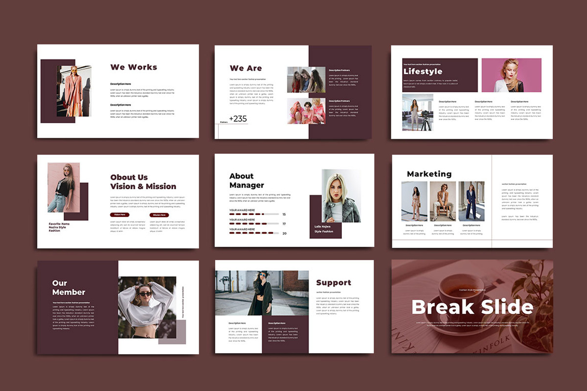 Nazira_Keynote&GSL Template, a Presentation Template by yanindesign (Photo 3 of 5)