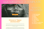 Podcast Squarespace Template, a Squarespace Template by Lumina Alchemy (Thumbnail 7 of 10)