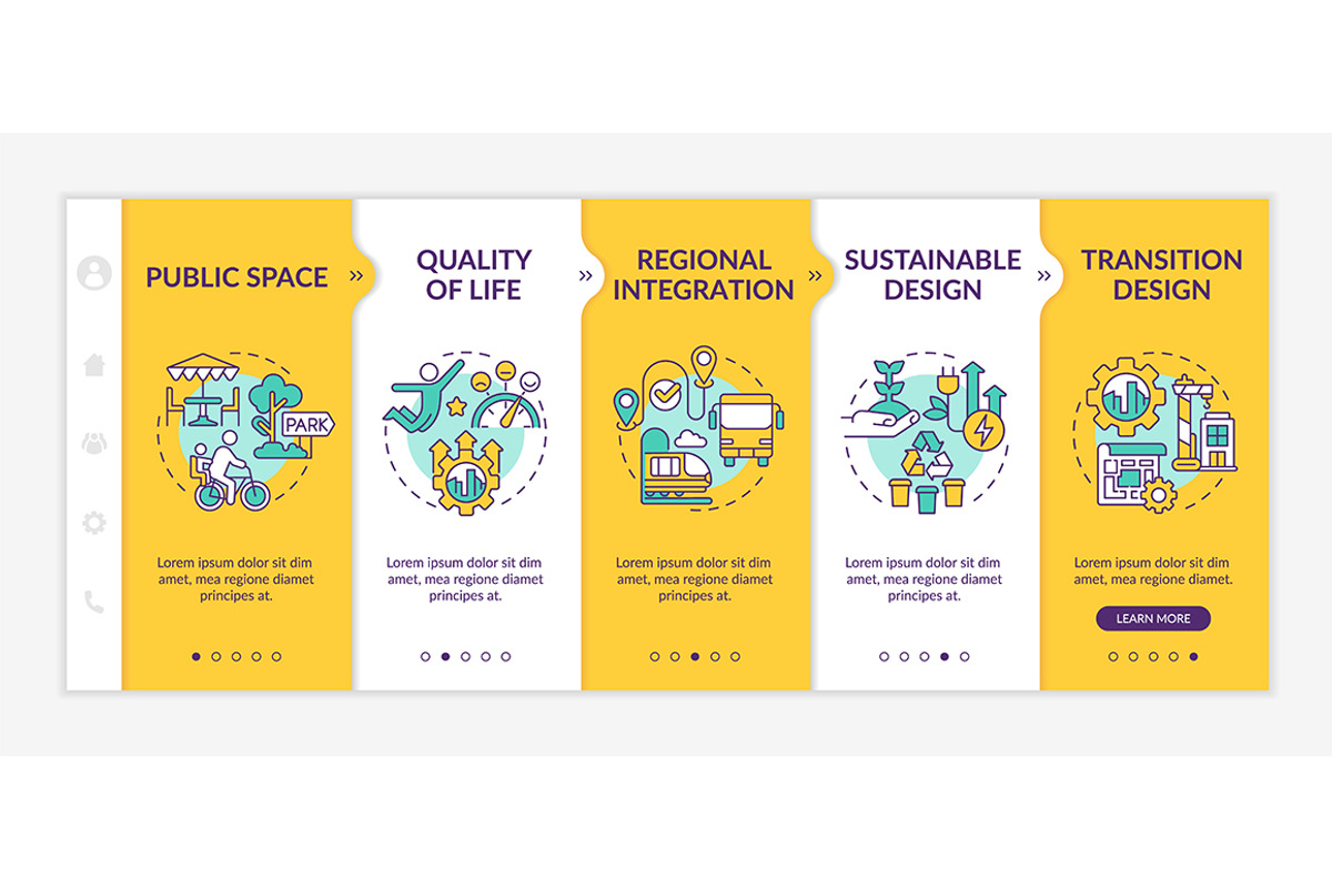 Principles of urban design template, a Templates & Theme by IMG Visuals