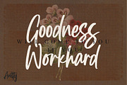 Anitty – Quick Brush Font, a Handwritten Font by Gassstype (Thumbnail 3 of 8)