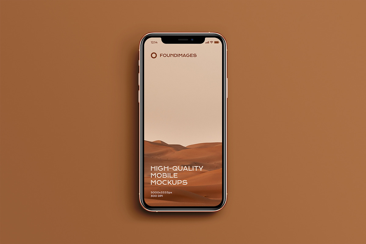72 iphone device mockup bundle, an iPhone Mockup by FoundImages (Photo 46 of 84)