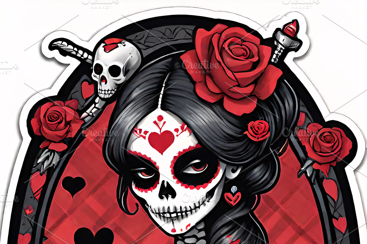Day of the Deadskull illustrations, an Illustration by ETARA by Mea Hau (Photo 4 of 7)