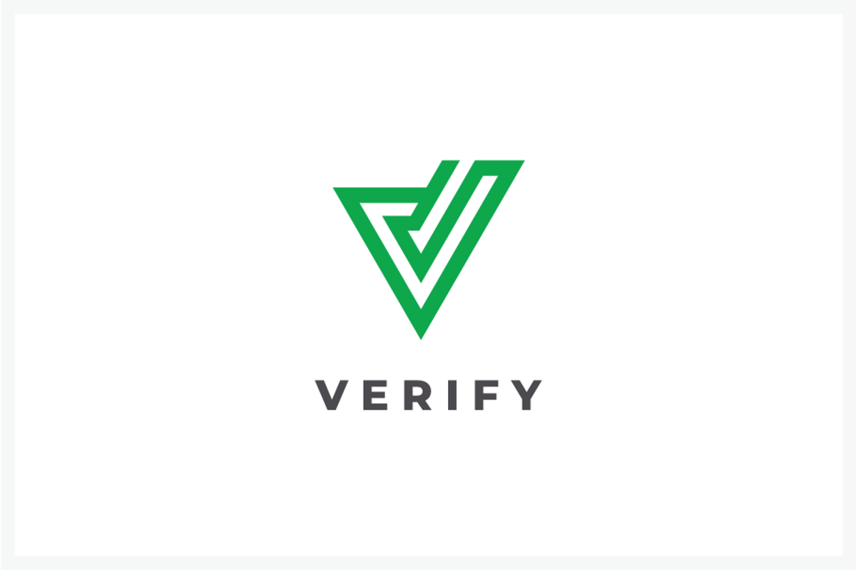 Verify Logo, a Branding & Logo Template by yopie