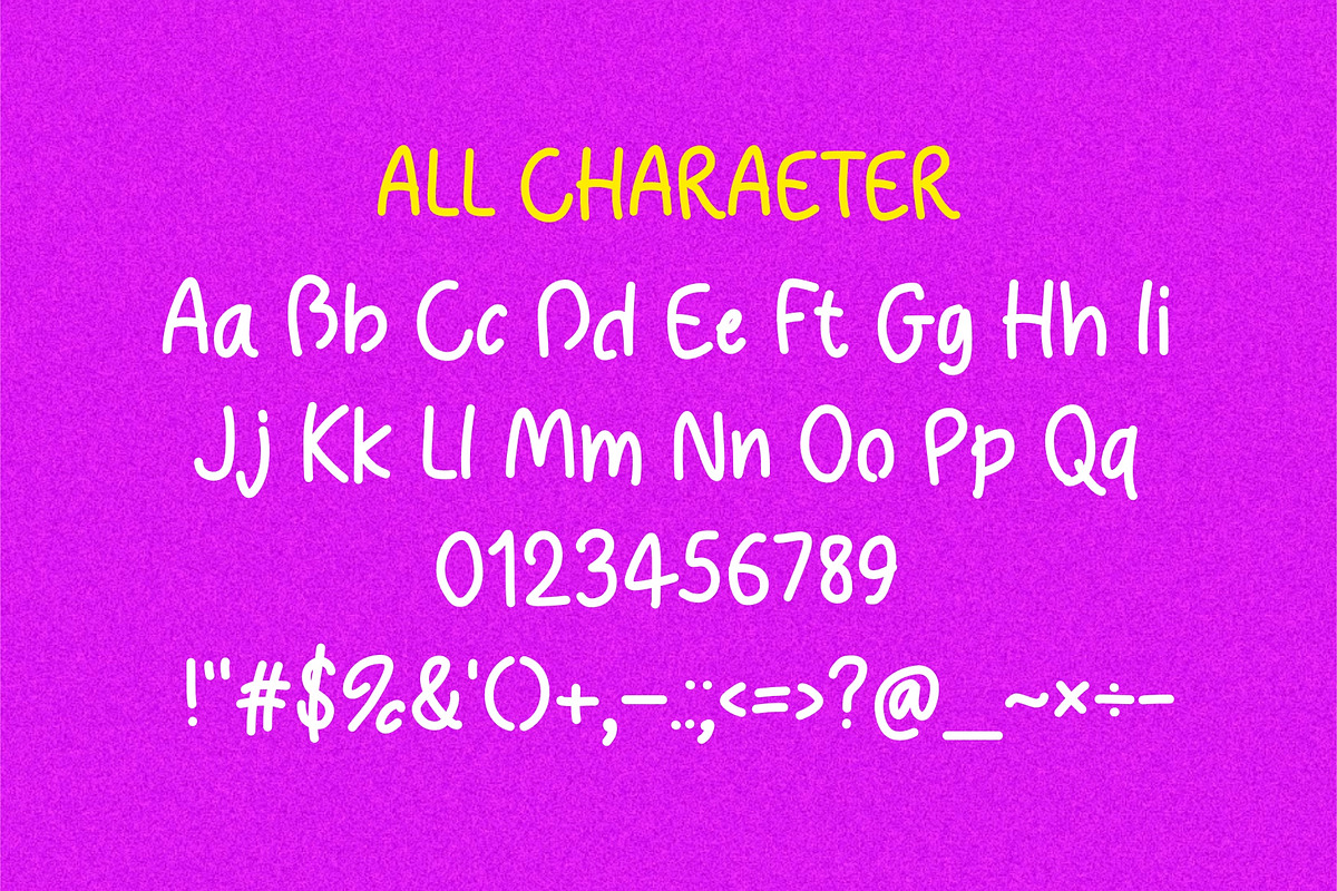 Halloween Day Font, a Handwritten Font by MyFontsShop (Photo 4 of 5)