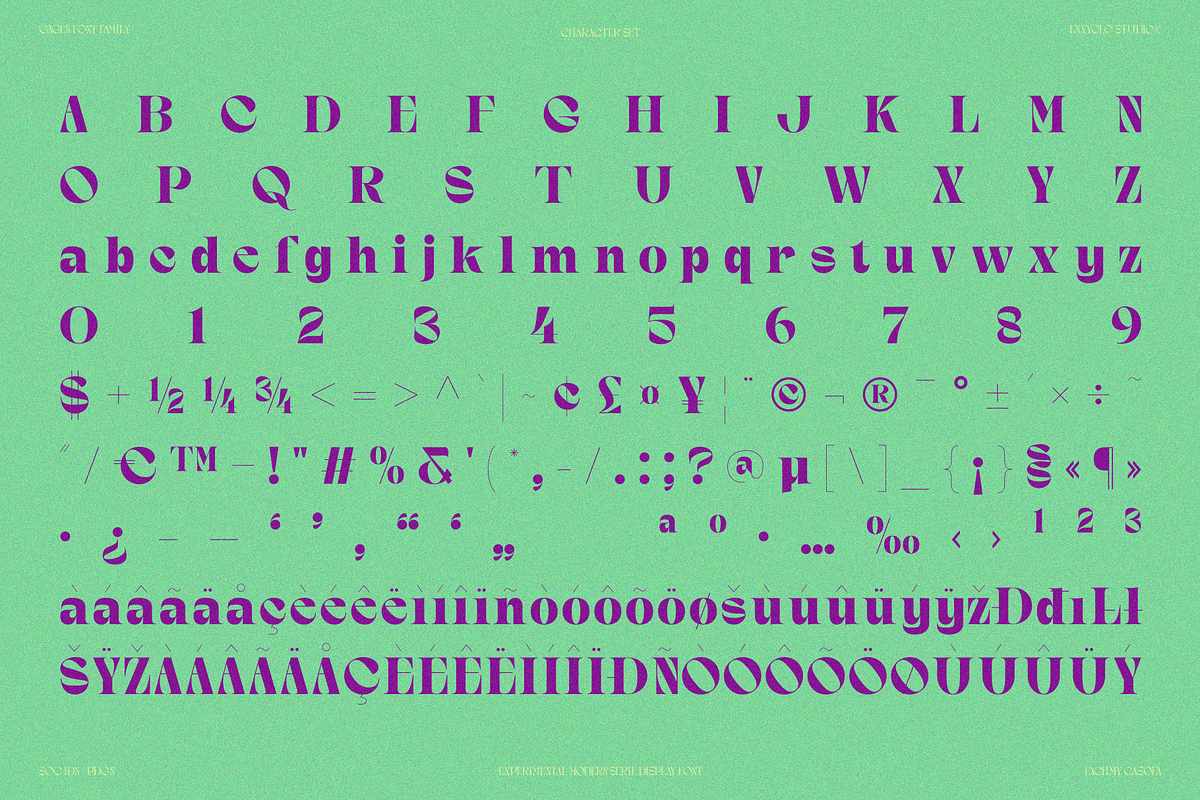GAGEN — Modern Serif Font Family, a Serif Font by Enxyclo Studio (Photo 13 of 17)