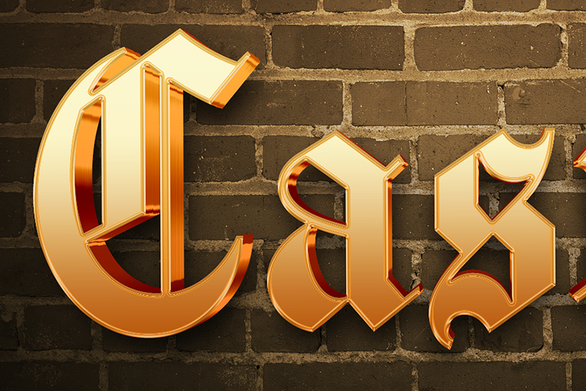 Castle 3D Editable Text Effect, a Layer Style Add-On by AKart (Photo 2 of 2)