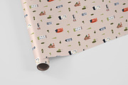 Scandinavian houses seamless pattern, a Pattern Graphic by Good Studio (Thumbnail 8 of 11)