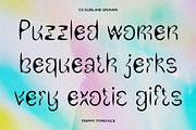 CS Sublime Drawn, a Sans Serif Font by Craft Supply Co. (Thumbnail 7 of 8)