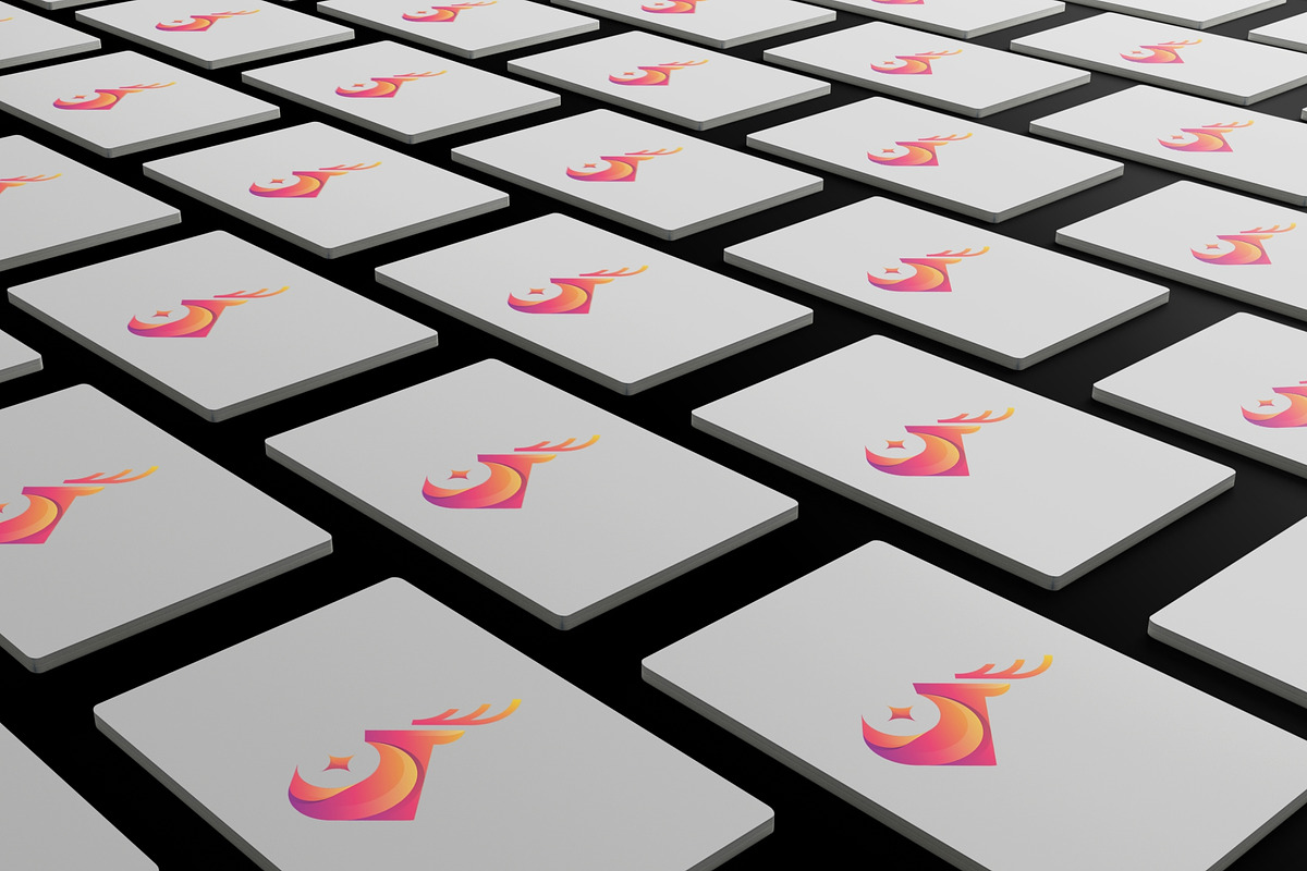 Modern Gradient Deer Colorful Logo, a Branding & Logo Template by Artnivora.Std (Photo 5 of 5)