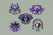 Race Illustration Figures Pack, a Branding & Logo Template by Creathift (Thumbnail 3 of 5)