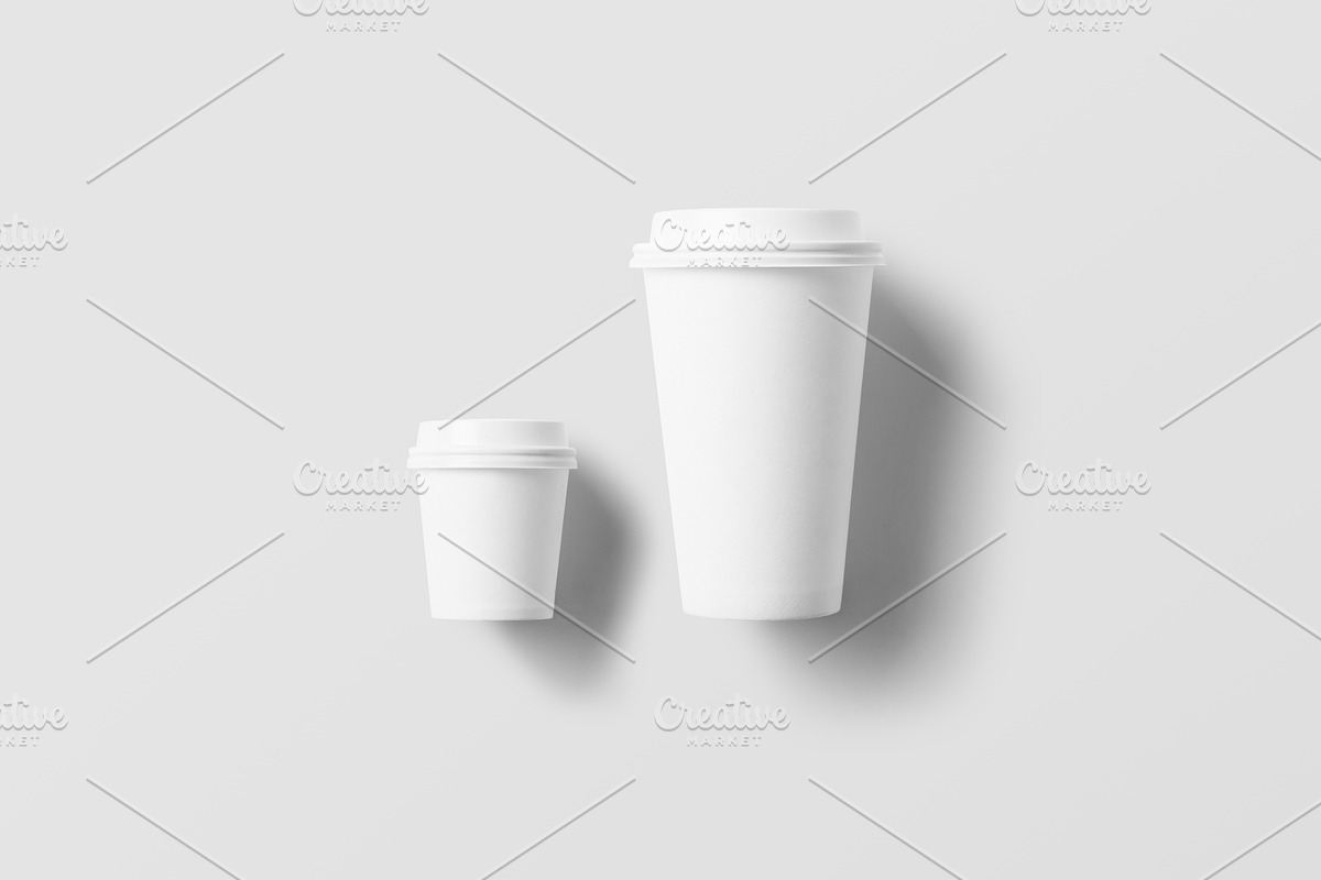 Paper Cup Mockup, a Cups & Container Mockup by mwsart (Photo 2 of 2)