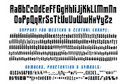 Enemy Lines - grungy sci-fi font, a Sans Serif Font by Comicraft Fonts (Thumbnail 3 of 3)
