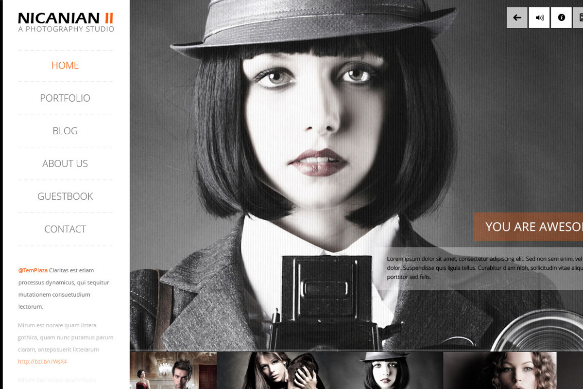 Nicanian II - Joomla Template, a Websites & App Template by TemPlaza (Photo 2 of 4)