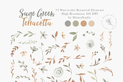 Sage Green Terracotta Botanicals, an Illustration by Momo Studio (Thumbnail 6 of 11)
