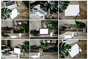 Monstera photo bundle, a Product Mockup by KateAedon (Thumbnail 2 of 4)