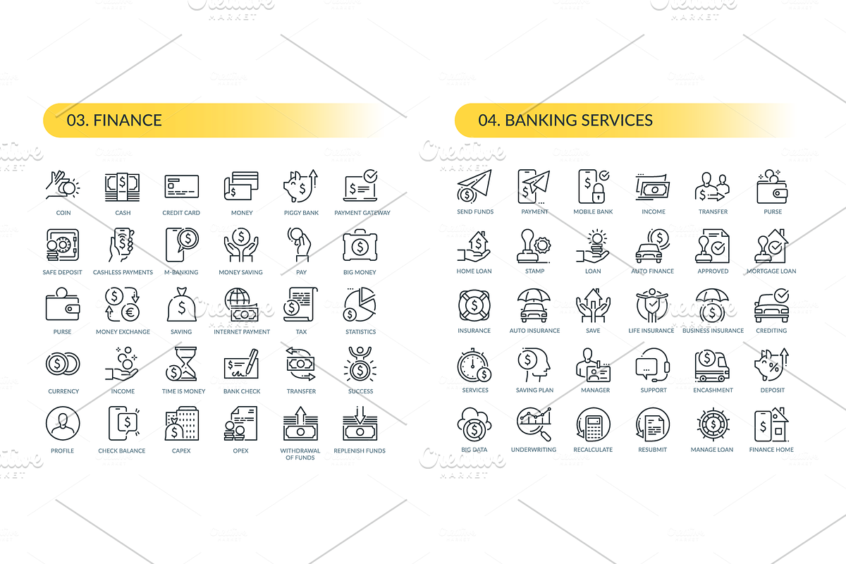 Icon Pack, an Icon by Kalash (Photo 6 of 30)