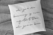 Only Wishing - a Handwritten Font, a Script Font by Vava Aryanto (Thumbnail 9 of 12)