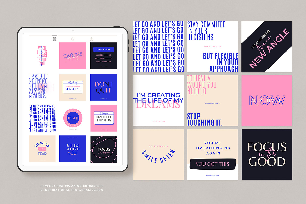 Instagram Quote Bundle CANVA, a Social Media Template by AndrewPixel (Photo 9 of 12)