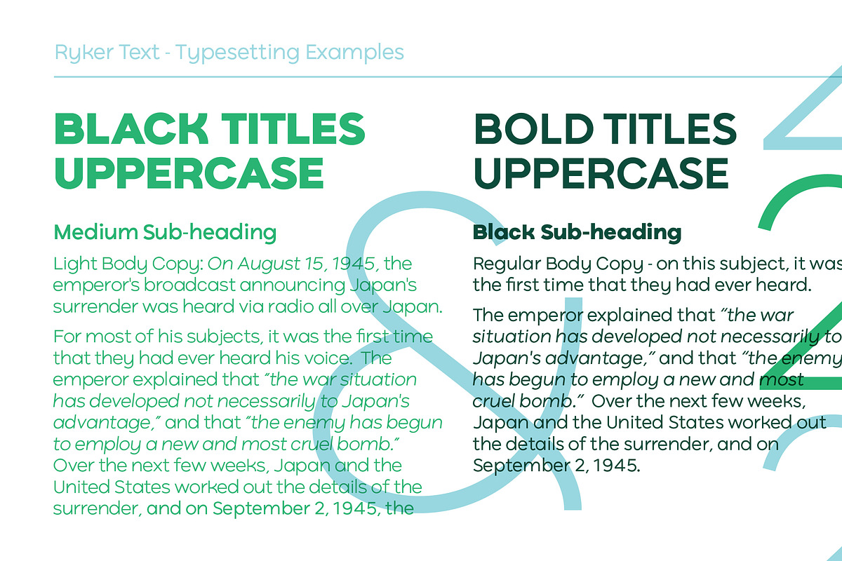 Ryker, a Sans Serif Font by HeadFirst (Photo 13 of 15)