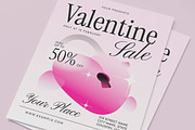 Valentine Sale Flyer, a Flyer Template by graphicook (Thumbnail 2 of 3)