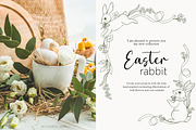 Easter rabbit hand-drawn vector set, a Decorative Illustration by AfonshinaArt (Thumbnail 2 of 15)