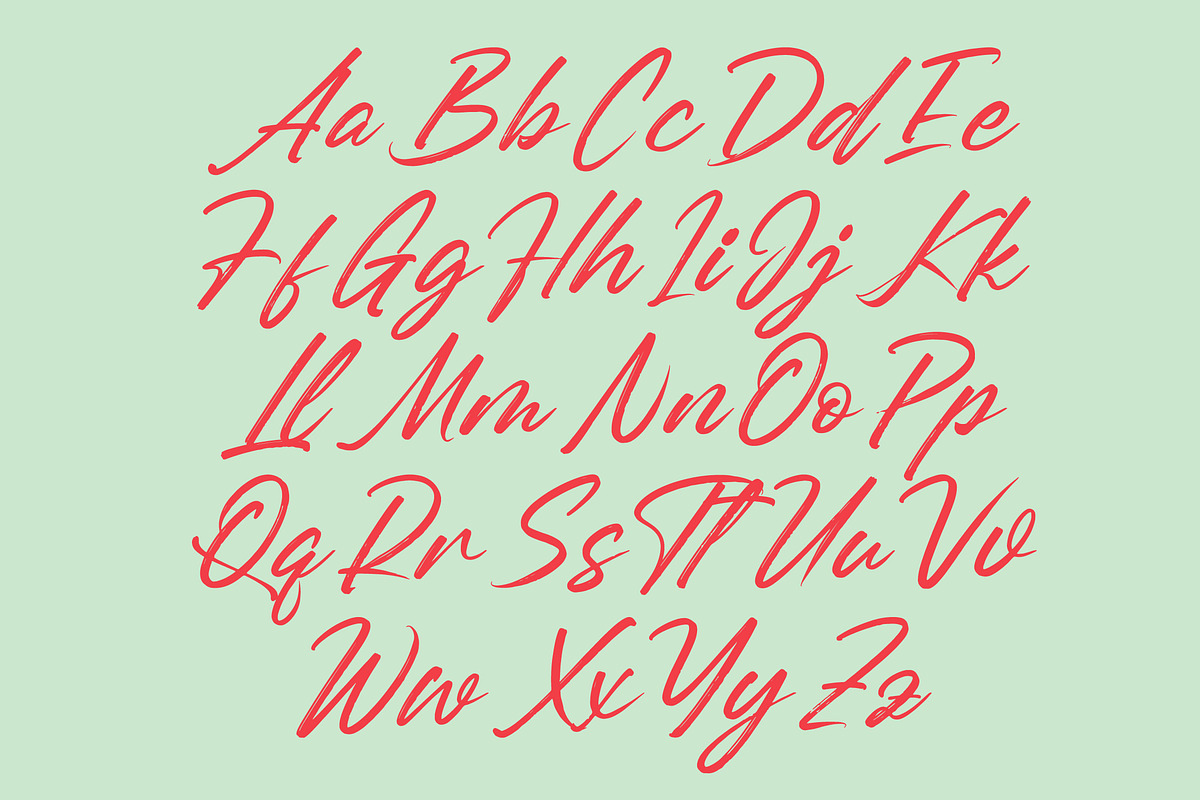 Gently Milarea Modern Brush Font, a Script Font by Letterena Studios Script (Photo 16 of 20)
