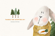 FOREST CAFE, an Animal Illustration by Oksana Stepova (Thumbnail 16 of 16)