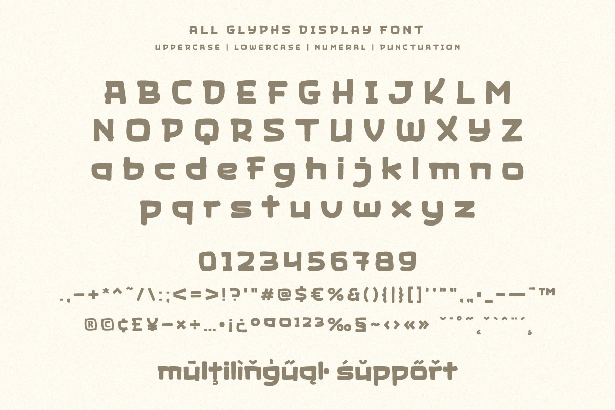 Jagonk Brow - Display Font, a Handwritten Font by trabaskriya (Photo 9 of 9)