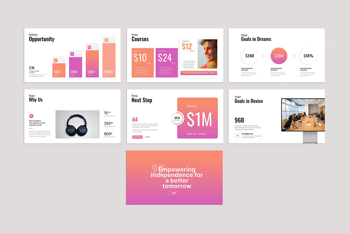 Internal Status Report Presentation, a Presentation Template by KreateTribe (Photo 4 of 5)