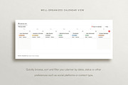 Notion Social Media Planner, a Social Media Template by Ruben Stom (Thumbnail 4 of 7)