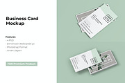 Business Card Mockup, a Business Card Template by FDR Studio (Thumbnail 1 of 6)
