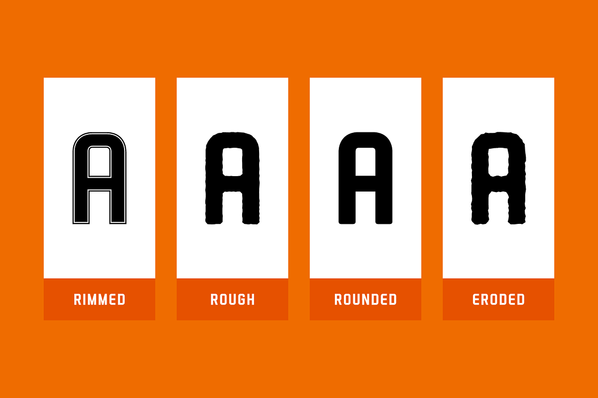Hurdle - Futuristic Family (58 Font), a Sans Serif Font by alpercakici (Photo 2 of 15)