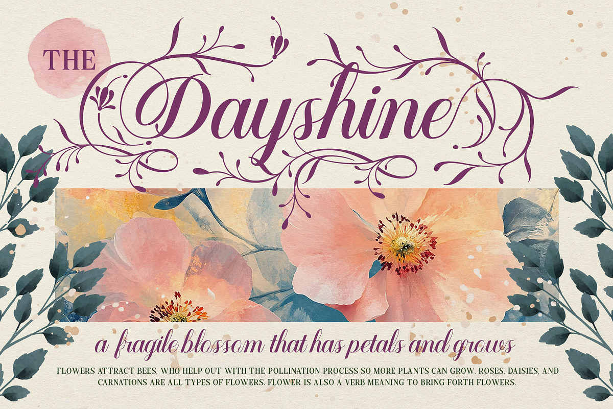 Mountleaf Typeface, a Script Font by alit design (Photo 9 of 20)