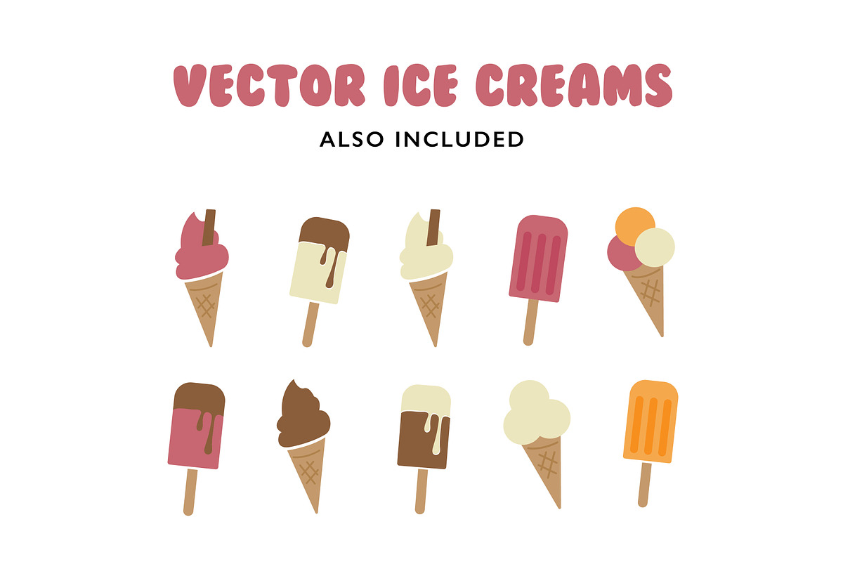 Retro Ice Cream Vans, a Food Illustration by the cabin supply co (Photo 3 of 5)