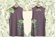 Botanical Watercolor Leaves, a Texture Graphic by Carolyn Packard Design (Thumbnail 7 of 8)