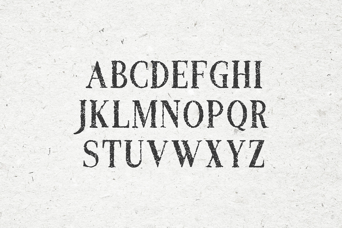 Croak Typeface preview 2