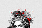 Watercolor Canvas Frame Art Effect, an Action Add-On by MRI STUDIO (Thumbnail 23 of 34)