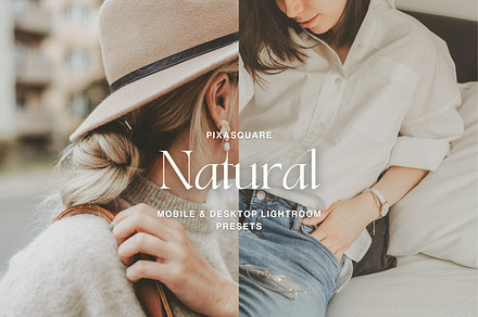 Natural Lightroom Presets For Mobile, a Preset Add-On by PixaSquare