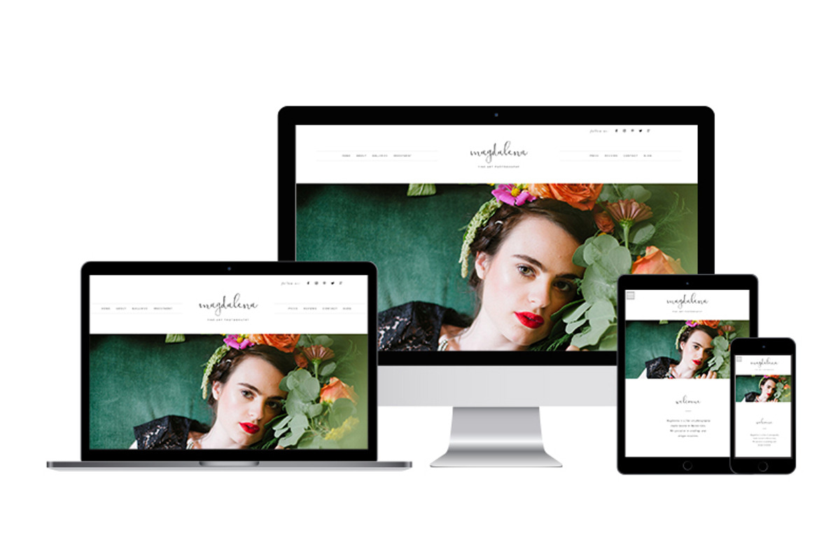 Magdalena ProPhoto 6 Template, a Websites & App Template by Red Met Yellow Creative (Photo 1 of 22)