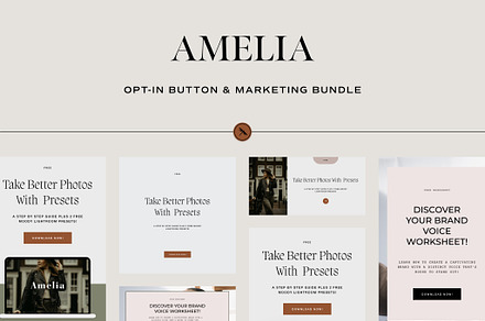 Amelia Opt-In & Marketing Bundle