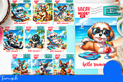 holiday dog breeds mega bundle, an Animal Illustration by TanuschArts (Thumbnail 6 of 24)